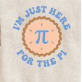 thumbnail image 3 of Instant Message - Just Here For The Pi - Toddler And Youth Crewneck Fleece Sweatshirt, 3 of 6