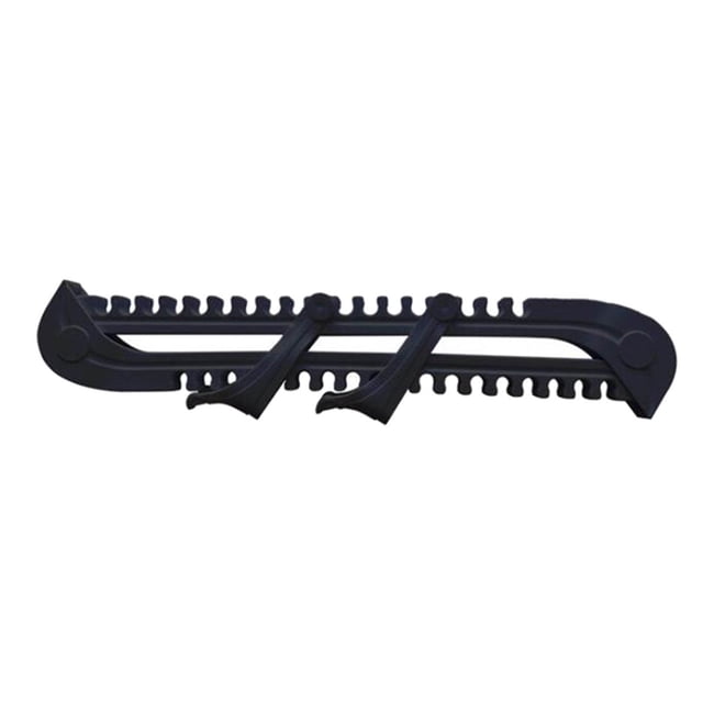 Protector De Hoja De Hielo Cuchilla de plástico para caminar cubre protección ajustable antideslizante para hockey (negro) Tmvgtek Para Estrenar