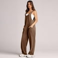 thumbnail image 4 of Fjuchai Womens Vest Knit Overalls Summer Cotton Casual Pants for Female Long Trousers S-XXL, 4 of 9