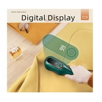 StSilkitty Rechargeable Fabric Shaver with Upgraded 6 Tooth Cutter Efficient Lint,Pilling Hair Ball Remover for Clothes,Sweaters Sofas,Includes Storage Compartment