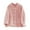 Light pink #016, variant on Thick Plush House Coats for Women Winter Warm Button Down Fleece Pajama Tops Soft Fuzzy Lounge Shirts with Pockets Pink M