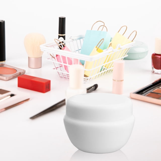 Small Travel Containers Plastic Travel Jars for Approved Refillable Cosmetic Containers Leak Proof Travel Size Containers with Lid for Lotion Makeup Cosmetics Tweezers Set Rollbacks on Essentials