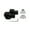 Oil Rubbed Bronze, variant on Naiture Shower Curtain Rod Single Swivel Flange or Bracket, Sold in Pair, Black Finish