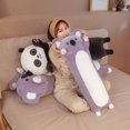 thumbnail image 2 of Almohada larga de felpa de gato Krasnokoala para niños, almohada suave para dormir, cojín bonito para sofá, regalo de cumpleaños para niñas, 130cm zhangyuxiang LED, 2 of 2