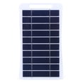 thumbnail image 2 of 3uds. Cargador de batería impermeable del panel de la célula solar de 2W 5V para acampar mochilero que camina, 2 of 2