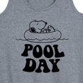 thumbnail image 3 of Peanuts - Snoopy's Pool Day - Women's Racerback Tank Top, 3 of 6