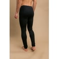 thumbnail image 4 of Men's Cottonique M17711 Latex Free Cotton Thermal Long Johns w/ Fly (Black XL), 4 of 5