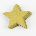 thumbnail image 2 of Liukekj Glitter Star Paper Banner Garland, Star Cutouts Decoration for Wedding, Shower, Festival, Holiday, Home Wall Hanging, 2M 2PCS, 2 of 10