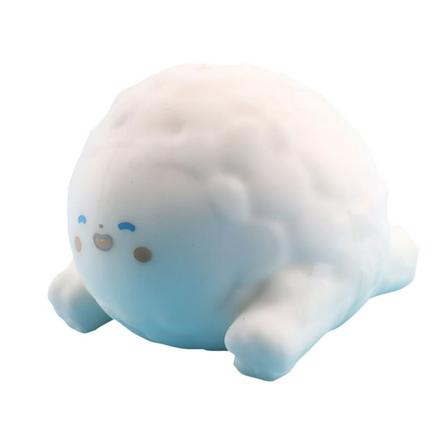 TPR Cute Lamb Flour Vent Ball Animal Pinch Music Student Decompression Toy