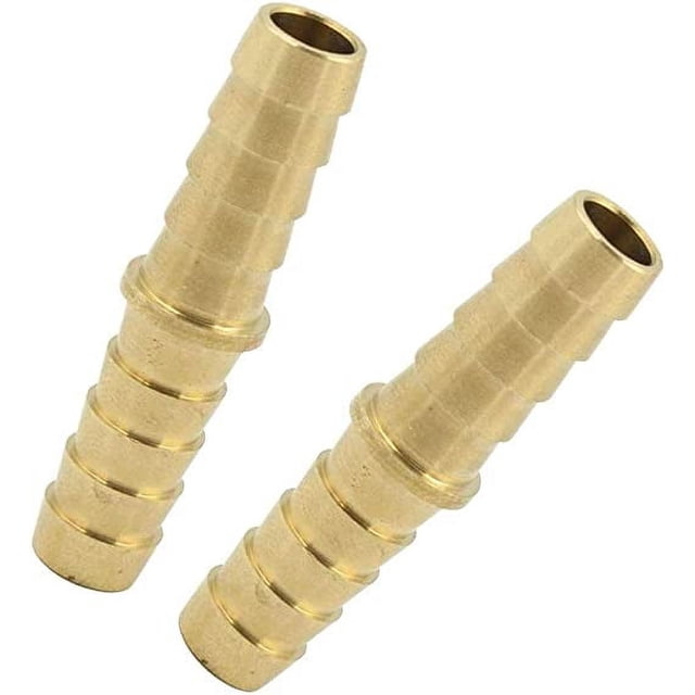 Nvzi 2 piezas de conexión de manguera de latón, reparación/empalmación/unión (16 mm)