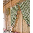 thumbnail image 3 of 6/12pcs Artificial Vines Fake Garland Willow Leaves Artificial Flowers Hanging Plant for Wedding Party Home Decor Garden Wall Decoration, 3 of 7