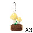 thumbnail image 1 of llaveros de felpa,llaveros de felpa para mochilas para niñas,Juguete de peluche en forma de seta Lindo llavero pequeño de peluche,Rellenos de bolsas de regalos de carnaval para regalo, 1 of 8