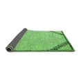 thumbnail image 2 of Ahgly Company Indoor Square Oriental Green Industrial Area Rugs, 4' Square, 2 of 4