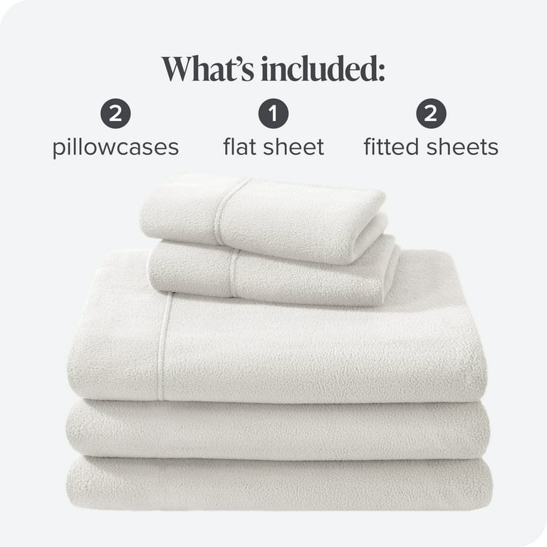 Split king online fleece sheets