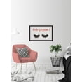 thumbnail image 3 of Marmont Hill Hello Gorgeous! By Alison B Illustration Framed Wall Art, 30" x 1.5", 3 of 6