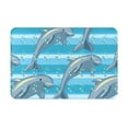 thumbnail image 2 of Uemuo Dolphin Printed Door Mat Indoor Doormat 16"x24",Front Back Door Mats Non Slip Entrance Rugs,Inside Doormats for Entryway, 2 of 9