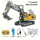 thumbnail image 1 of TZDZRC Excavadora de Control Remoto, Vehículo de Construcción RC de 11 Canales, Juguetes Recargables, Auto de Ingeniería RC, Regalos para Niños, 1 of 10