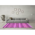 thumbnail image 3 of Ahgly Company Indoor Rectangle Abstract Purple Modern Area Rugs, 2' x 3', 3 of 4