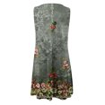 thumbnail image 6 of Aloohaidyvio Dresses for Women,Women Fashion Printed Casual Round-Neck Sleeveless Long Dress, 6 of 6