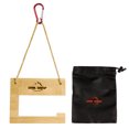 thumbnail image 1 of EeaseCA 1 Set Outdoor Camping Bamboo Made Roll Paper Hanging Holder Picnic Paper Rack, 1 of 8