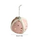 thumbnail image 3 of Adornos Navideños de Bolas de Espuma de 7,6 Cm | Bolas Colgantes con Estampado de Estrellas y Cubiertas de Tela | Juego de 4 para Decoración Navideña En Rojo, Blanco, Azul y Rosa, 3 of 6