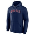 thumbnail image 2 of Men's Navy Los Angeles Angels Official Wordmark Pullover Hoodie, 2 of 3
