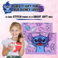 thumbnail image 2 of Billetera Disney Stitch Pequeña de Lona Trifold Porta Tarjetas, 2 of 7