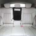 thumbnail image 4 of WEUVEB Backseat Cover for Dogs 1Pcs Black Mesh for Travel Safety Assurance, 4 of 8