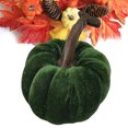 thumbnail image 3 of Artificial Pumpkins, Decorative Fake Foam Pumpkin, 10cm 3 9inch Colorful Artificial Simulation Pumpkins Photo Props Harvest Decoration for Mantel Shelf Kitchen, 3 of 8