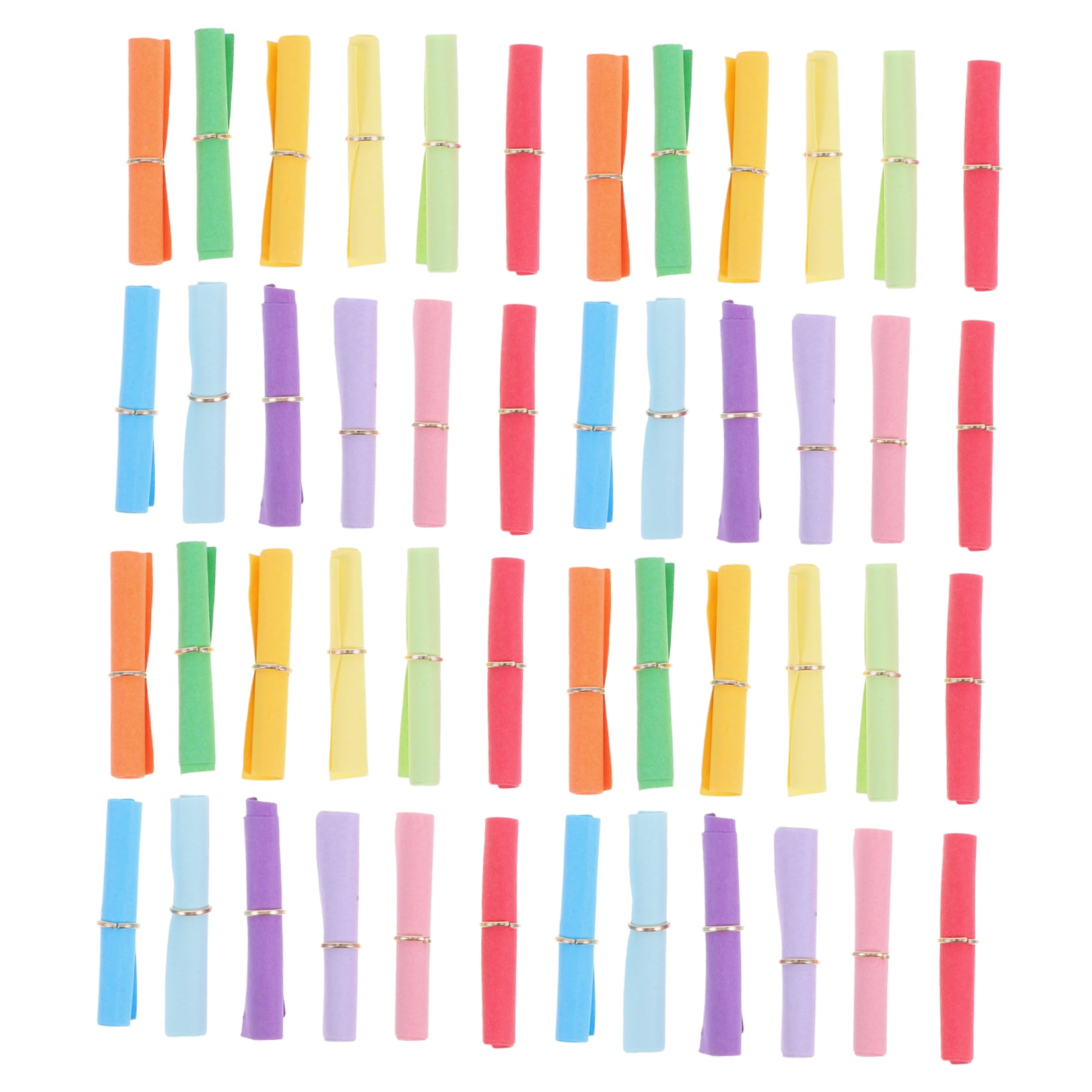 Masteelf 300 Pcs Message Paper Scroll Wishing Paper Lovers 6.00X3.00X0.02CM