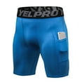 thumbnail image 3 of 3 Pack Men Sports Shorts Active Workout Underwear with Pocket, 3 of 7