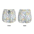 thumbnail image 3 of Logiee Beautiful wild flower forest Print Women 2 in 1 Running Shorts,High Waisted Athletic Shorts,Gym Workout Shorts with Liner Pockets-X-Large, 3 of 7