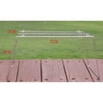 thumbnail image 2 of Folding Camping Barbecue Rack Stainless Steel 1Set 9.8x12.6in, 2 of 6