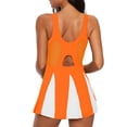 thumbnail image 4 of Traje de baño Zando Orange para mujer, talla grande, 12-14, 4 of 6