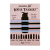 Water Trackerz Bands Black/Grey Track Your Water