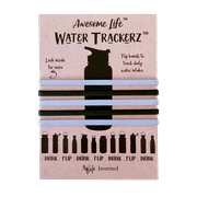 Water Trackerz Bands Black/Grey Track Your Water