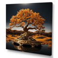 thumbnail image 2 of Designart "Expressive Bonsai Peace I" Tree Bonsai Canvas Art Print, 2 of 7