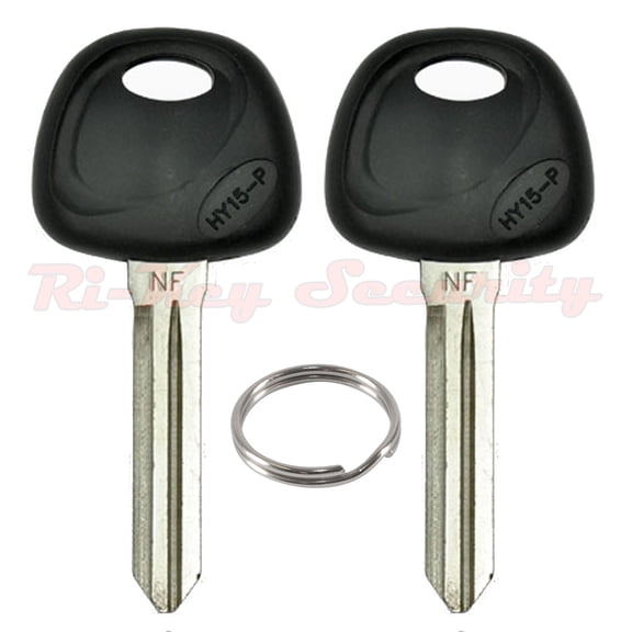 2 New Uncut Replacement Keys For Hyundai Kia Vehicle - Key Blade HY15-P