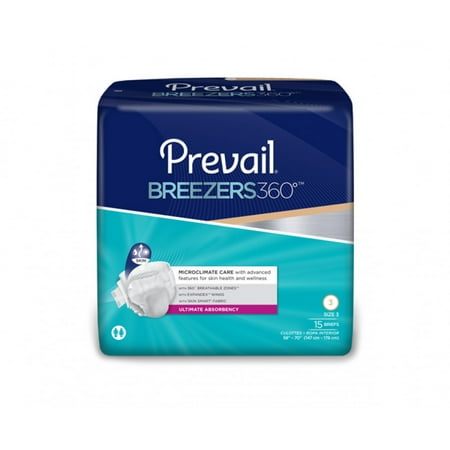 prevail breezers 360 briefs ultimate absorbency prevail breezers 360 size chart