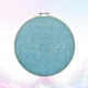 thumbnail image 5 of Insignia redonda Broche Banderín Pantalla Pin de pared Colgante Pantalla Glitter Board Pin Holder Pin Collection Display Bordado Aro (azul cielo), 5 of 5