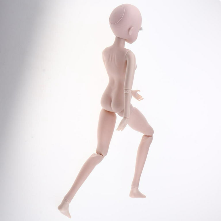 1/3 BJD Ball Jointed Doll Female - 13 Joints Girl Doll Body, Doll  Replacement Parts, Withstand Playability 
