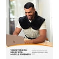 thumbnail image 5 of CooCoCo 37"x24" Heating Pad for Neck and Shoulders and Back, Heat Pad for Back Pain Relief, Full Back Heated Pad, 6 Heat Settings 3 Timers Auto-Off, 5 of 8