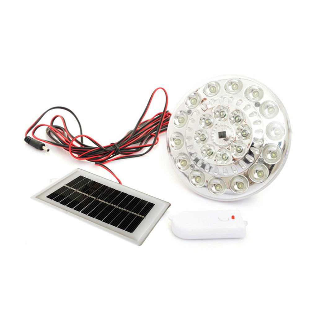 22LED Outdoor/Indoor Solar Lamp Hooking Camp Garden Night Light Remote  2 