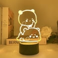 thumbnail image 1 of Luz nocturna LED 3D Bous Boos que cambia de color para niños, 1 of 1