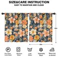 thumbnail image 2 of Blackout Kids Curtains,Pioneer Flower Childrens Insulated Curtains Set Of 2,Bedroom Essentials,Toddler Room Decor 52x63in(132x160cm), 2 of 4