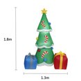 thumbnail image 4 of Árbol de Navidad gigante con luz LED de 18 m modelo de arreglo de jardín decoración navideña (EE. UU.) Sywqhk Libre de BPA, 4 of 9
