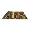 thumbnail image 2 of Ahgly Company Indoor Rectangle Abstract Brown Modern Area Rugs, 2' x 4', 2 of 4