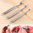 thumbnail image 3 of 3 piezas de fruta corer manzana corer cherry corer ciruela corer fruta manzana pera cereza verduras deshuesado corer ayuda de cocina herramientas de cocina caseras Sincero Hogar, 3 of 6
