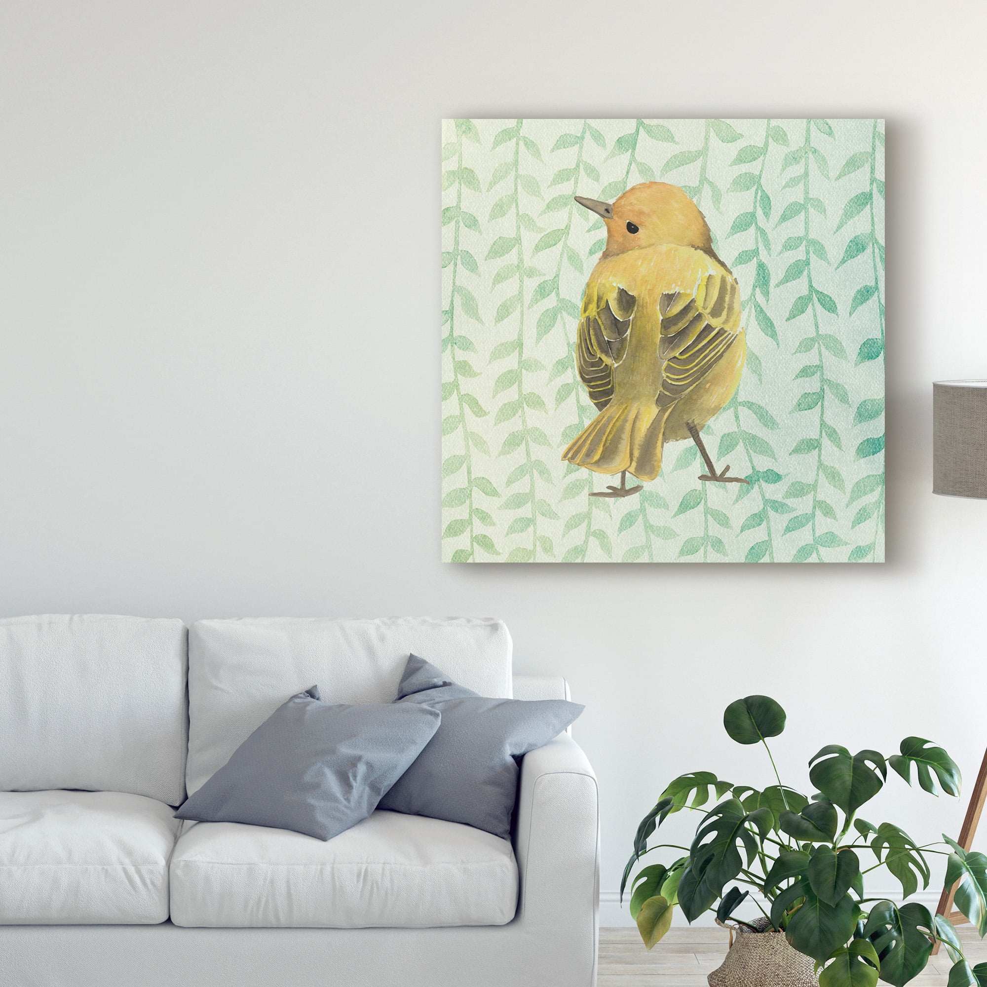 Trademark Fine Art 'Little Bird IV' Canvas Art by Grace Popp