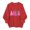 Red, variant on Women's Christmas Sweatshirts Print Crew Neck Long Sleeve Pullover Fashion Fall Winter Cute Graphic T Shirts Loose Casual Comfy Tops